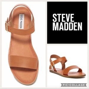 Steve Madden Zone Cognac Sandals